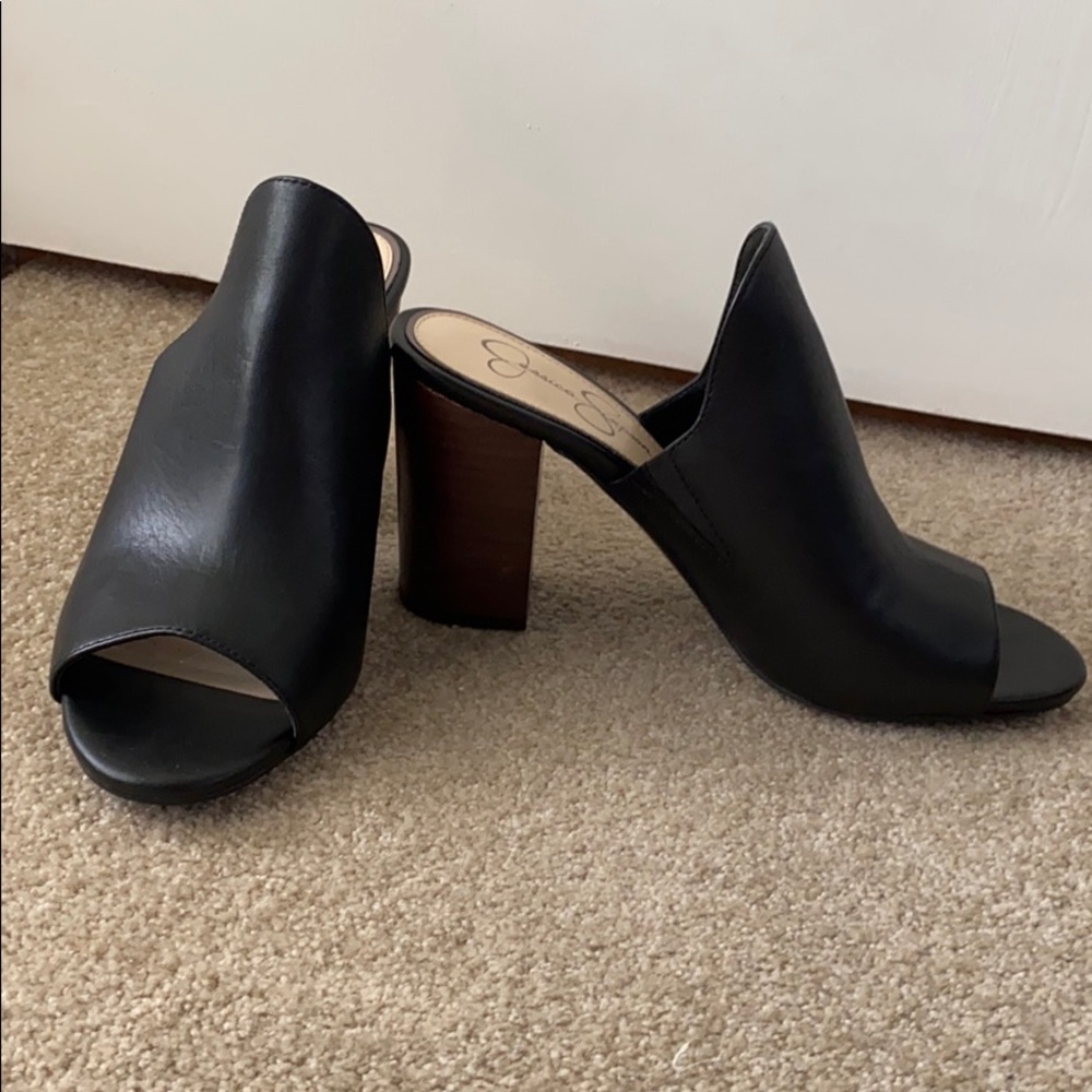 Jessica Simpson block heels